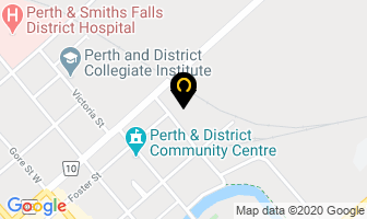 Perth Athletic Centre in Perth map