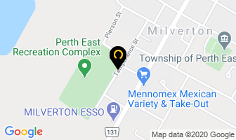 Perth East Recreation Complex Swimming Pool 40 Temperance in Perth East map