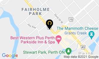 Perth Fire Extinguisher Services in Perth map