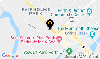 Perth Fire Extinguisher Services in Perth map