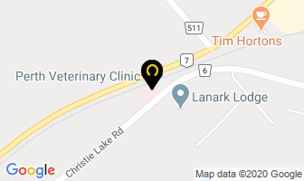 Perth Veterinary Clinic in Perth map