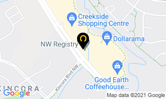 Pet Planet Creekside Shopping Center in Calgary map