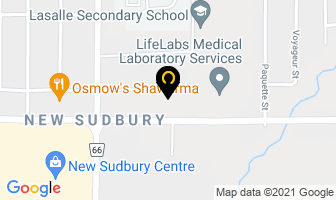 Pet Valu in Sudbury map