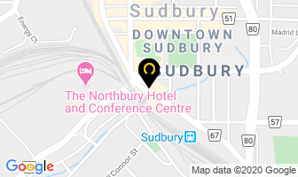 Petal Pushers Home Decor in Sudbury map