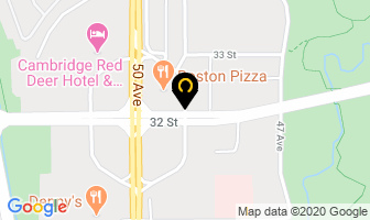 Peter Lee Professional Corp in Red Deer map