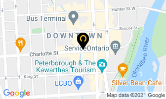 Peterborough Employment Resource Centre in Peterborough map