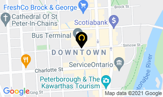 Peterborough Federal Liberal Association in Peterborough map