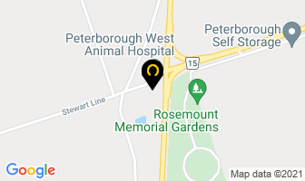 Peterborough West Animal Hospital in Cavan map