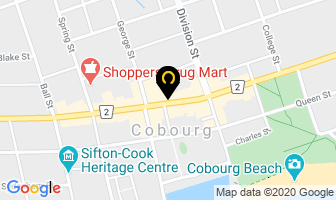 Peter's Barber Shop in Cobourg map
