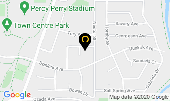 Peter's Contracting in Kingston map