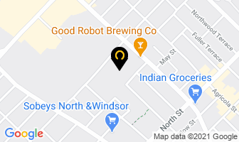 Peters T Podiatrist in Halifax map