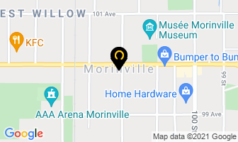 Peterson Krochak in Morinville map