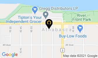 Peterson Walker Llp in Athabasca map