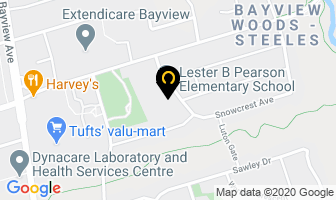 Petit Pearson Child Care Centre in Orillia map