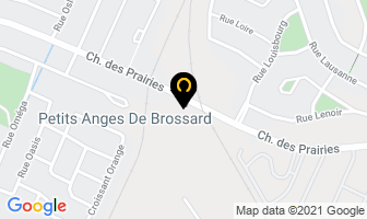 Petits Anges De Brossard in Brossard map