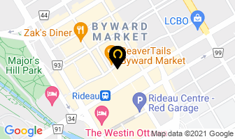 Petra Books in Guelph map