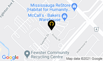 Petra International in Mississauga map