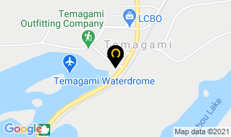 Petro-Canada in Temagami map