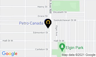 Petro-Canada in Moose Jaw map
