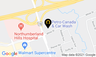 Petro-Canada in Cobourg map