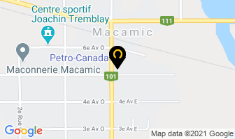 Petro-Canada in Macamic map