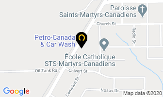 Petro-Canada in Iroquois Falls map