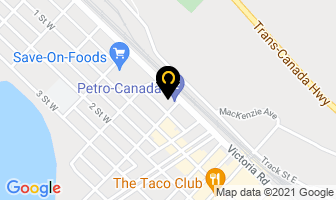 Petro-Canada in Agassiz map