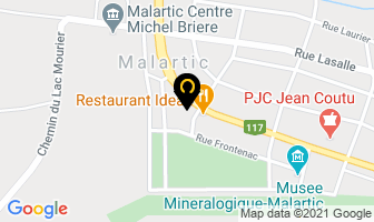 Petro-Canada in Malartic map