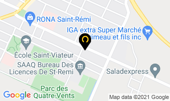 Petro-Canada in Saint-rémi map