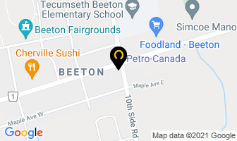 Petro-Canada in New Tecumseth map