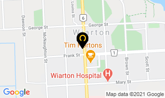 Petro-Canada in Wiarton map
