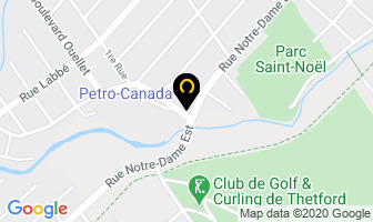 Petro-Canada in Thetford Mines map