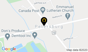 Petro-Canada in Petersburg map