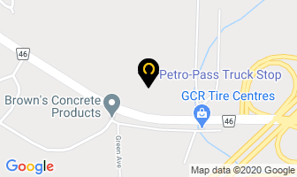 Petro-Pass Truck Stop in Sudbury map