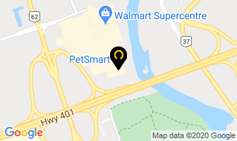 Petsmart in Magog map