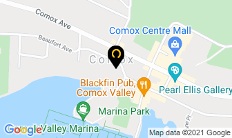 Pettis Financial in Comox map