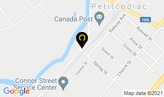 Petty Redemption Centre in Petitcodiac map