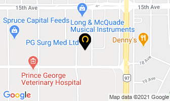Pg Surg-Med Ltd in Prince George map