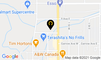 Pharmasave in Brooks map