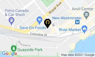 Pharmasave Columbia Square in New Westminster map