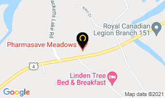 Pharmasave Meadows in Sydney Forks map