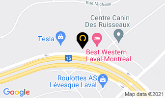 Pharmetics (2011) Inc in Beauharnois map