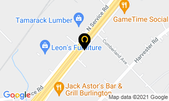Pheonix Coaching Works in Burlington map