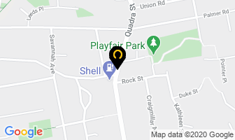 Phil Smith Roofing in Victoria map