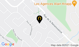 Philippe Legault Conseil Inc in Blainville map