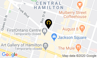 Philpott Memorial Church in Hamilton map