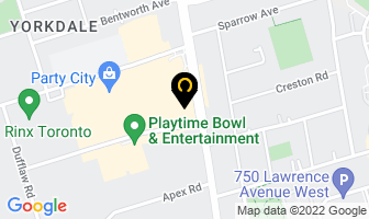 Pho Anh Vu in North York map