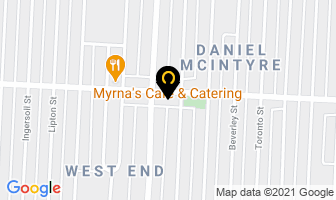 Pho Hoang Restaurant in Winnipeg map