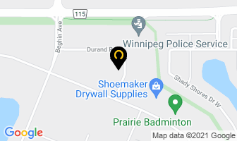 Phoenix Manufacturing in Winnipeg map