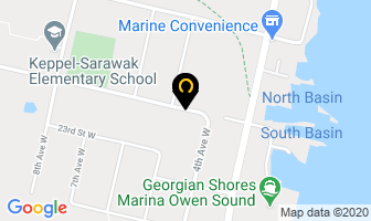 Phoenix Restaurant Rescue in Owen Sound map